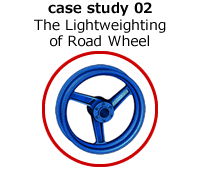 case study 02 The Lightweighting of Road Wheel