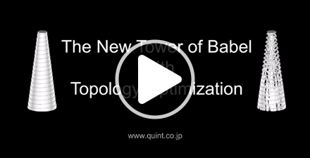 Video : The New Tower of Babel with Topology Optimization
